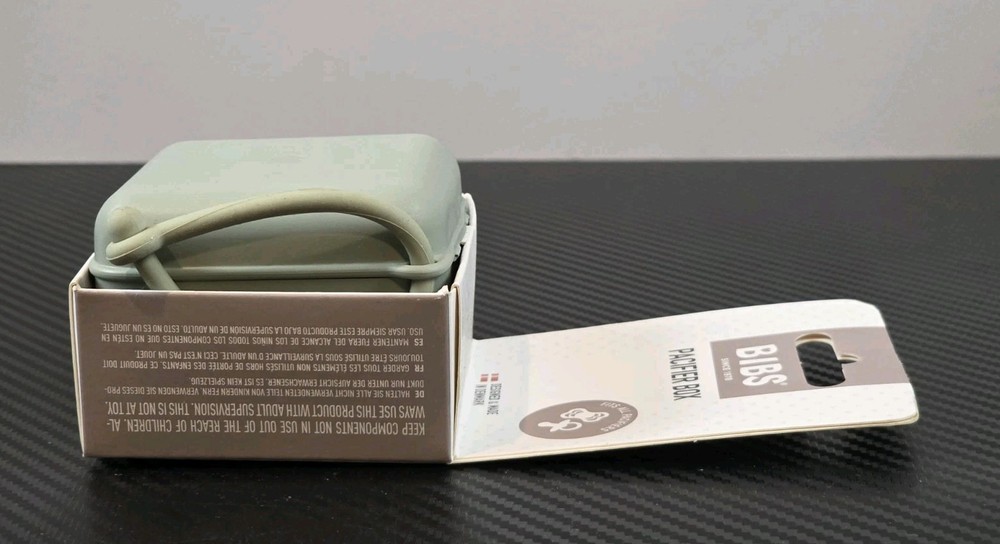 Bibs Pacifier Box - Sage