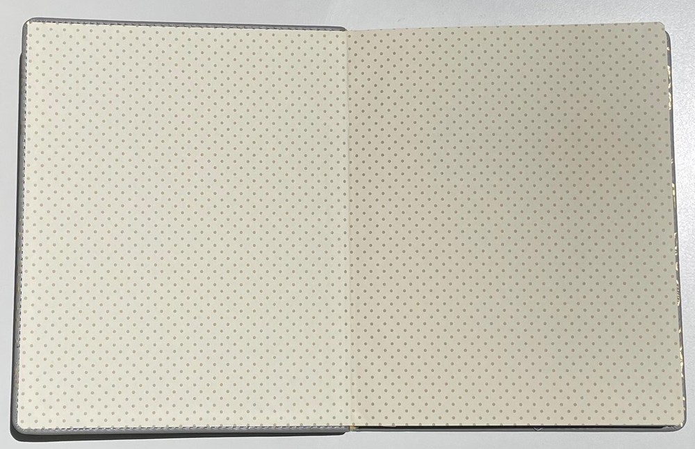 Eccolo Oversized Soft Leatherette Embossed Notebook Journal 10" x 8"