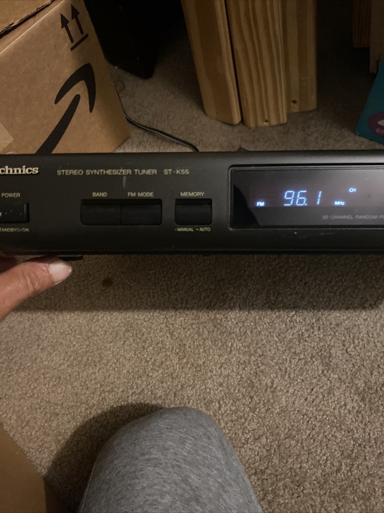 Technics ST-K55 AM/FM Digital Tuner - WORKS
