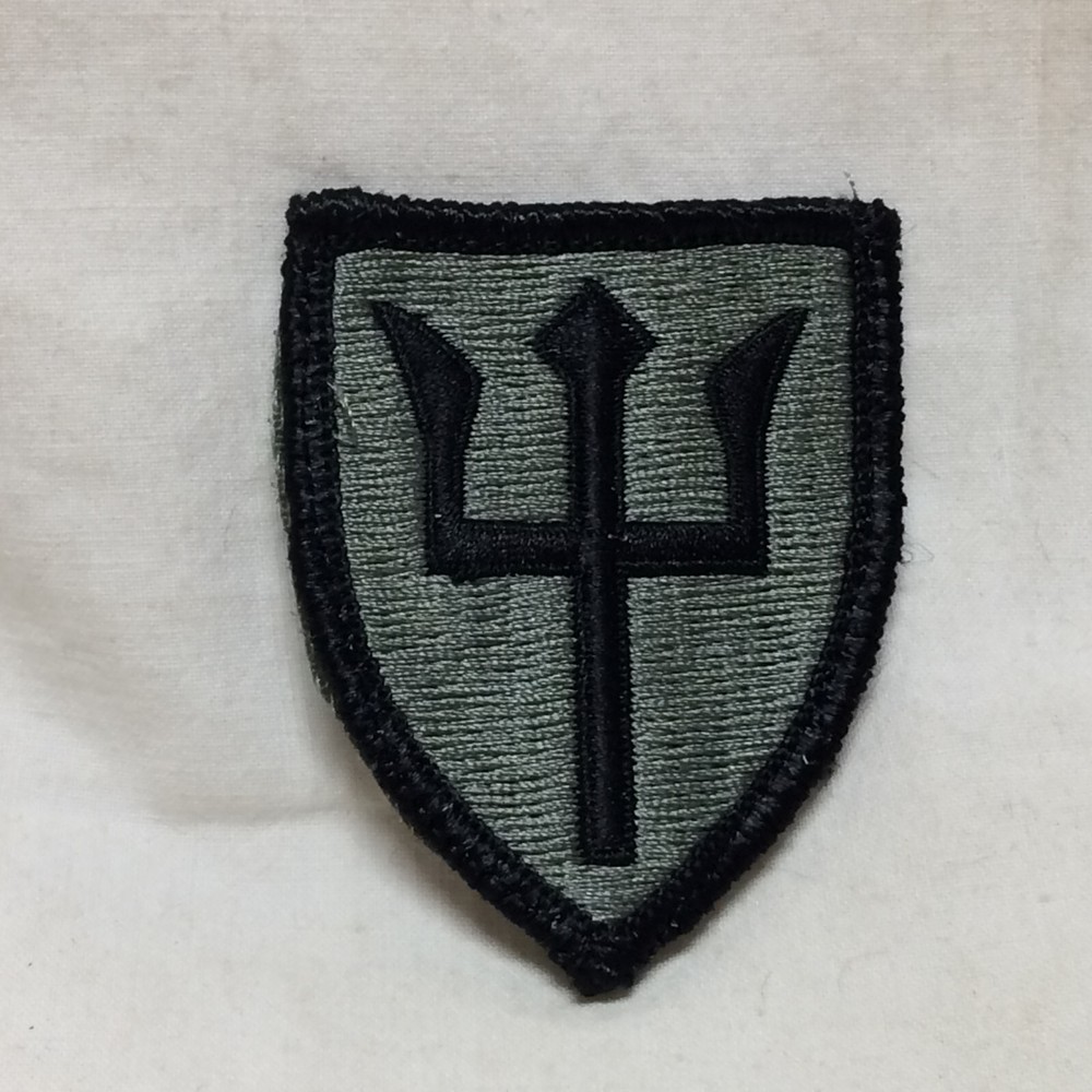 Military Patch Badge Army 97th Infantry Brigade ACU Hook Loop Back Variant