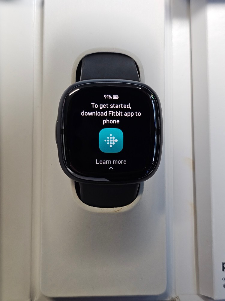 Fitbit Sense 2 Smartwatch Activity Tracker - Shadow Grey/Graphite Aluminum LARGE