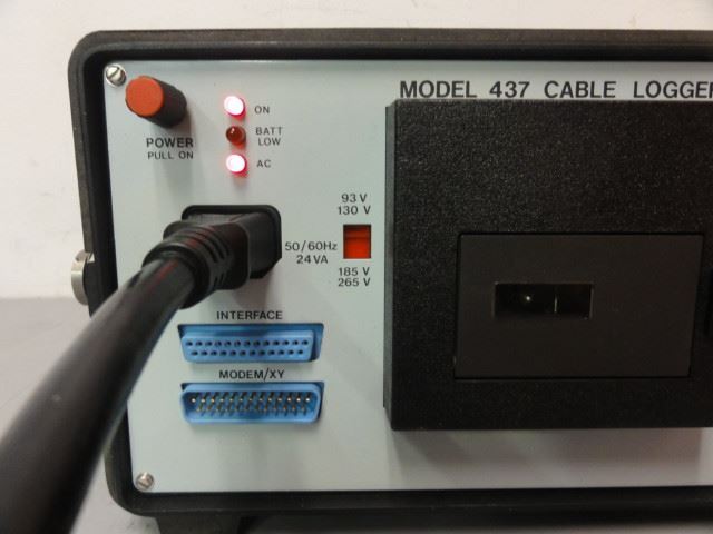 Biddle Instruments Model 437 Cable Logger