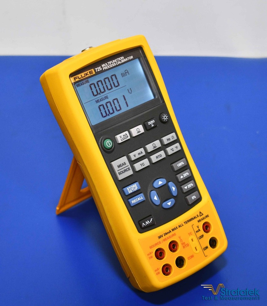 Fluke 725 Multifunction Process Calibrator - NIST Calibrated with Data