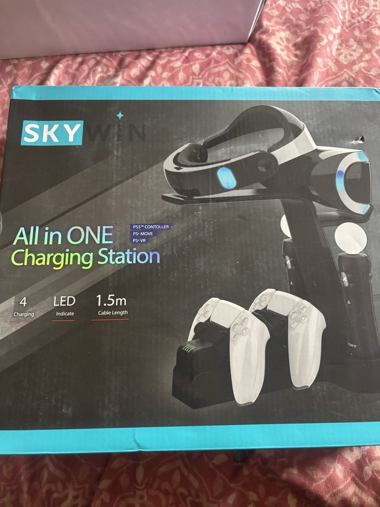 The Skywin VR Charging Stand for PS5/PSVR