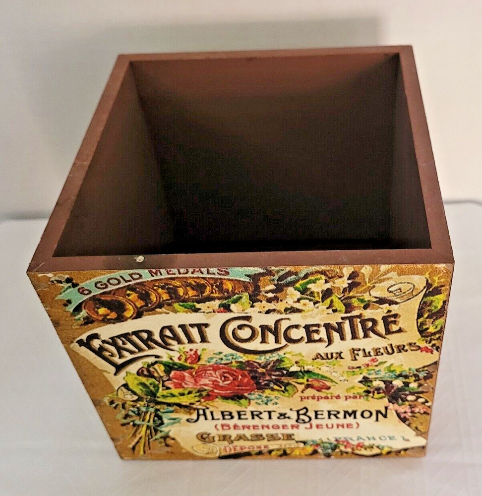 Albert & Bermon Extrait Concentre Wooden Box