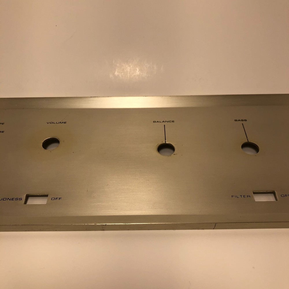 DYNACO TUBE PREAMPLIFIER FACEPLATE #6