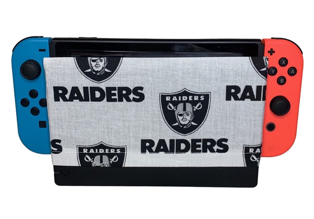 Las Vegas Raiders Nintendo Switch Dock Sleeve Sock