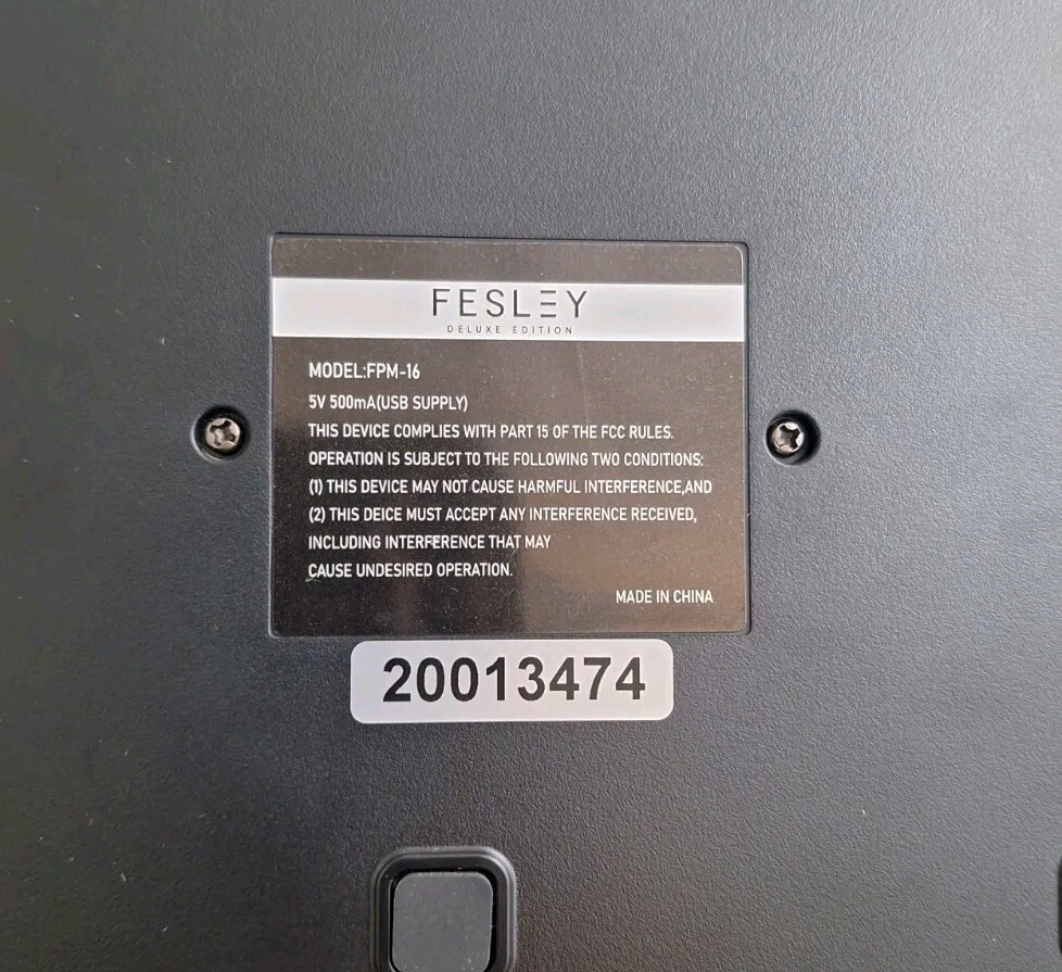 Fesley Deluxe Edition FMP-16 Pad Controller