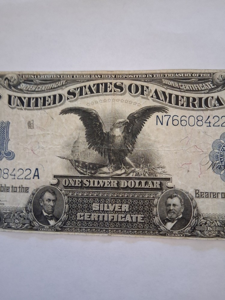 1899 One Dollar Black Eagle Silver Certificate