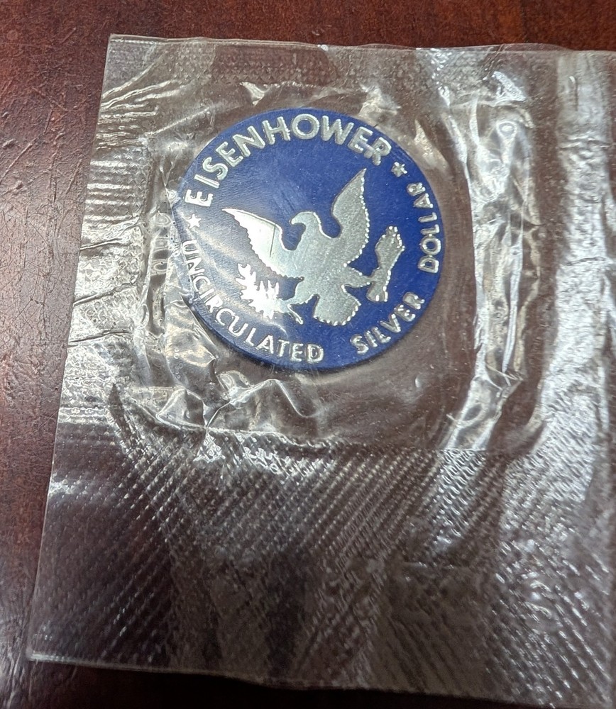 1971 Ike silver dollar