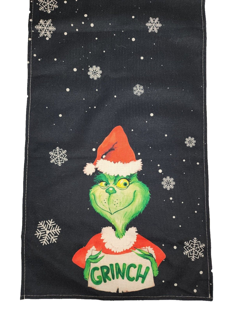 Grinch Merry Whatever Holiday Table Runner 13"x108"