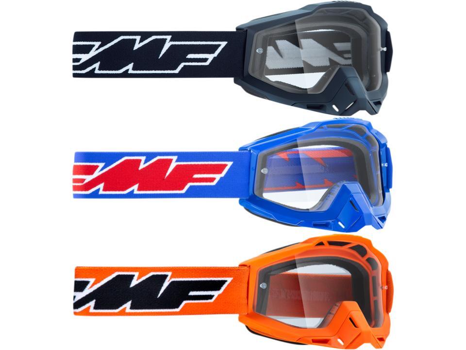 100% FMF Vision PowerBomb OTG Goggles Over-The-Glasses MX/ATV/UTV Dirt Bike