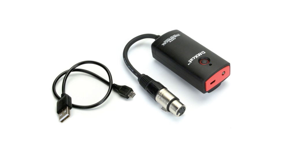 City Theatrical DMXcat Multi Function Test Tool DMX Lighting APP