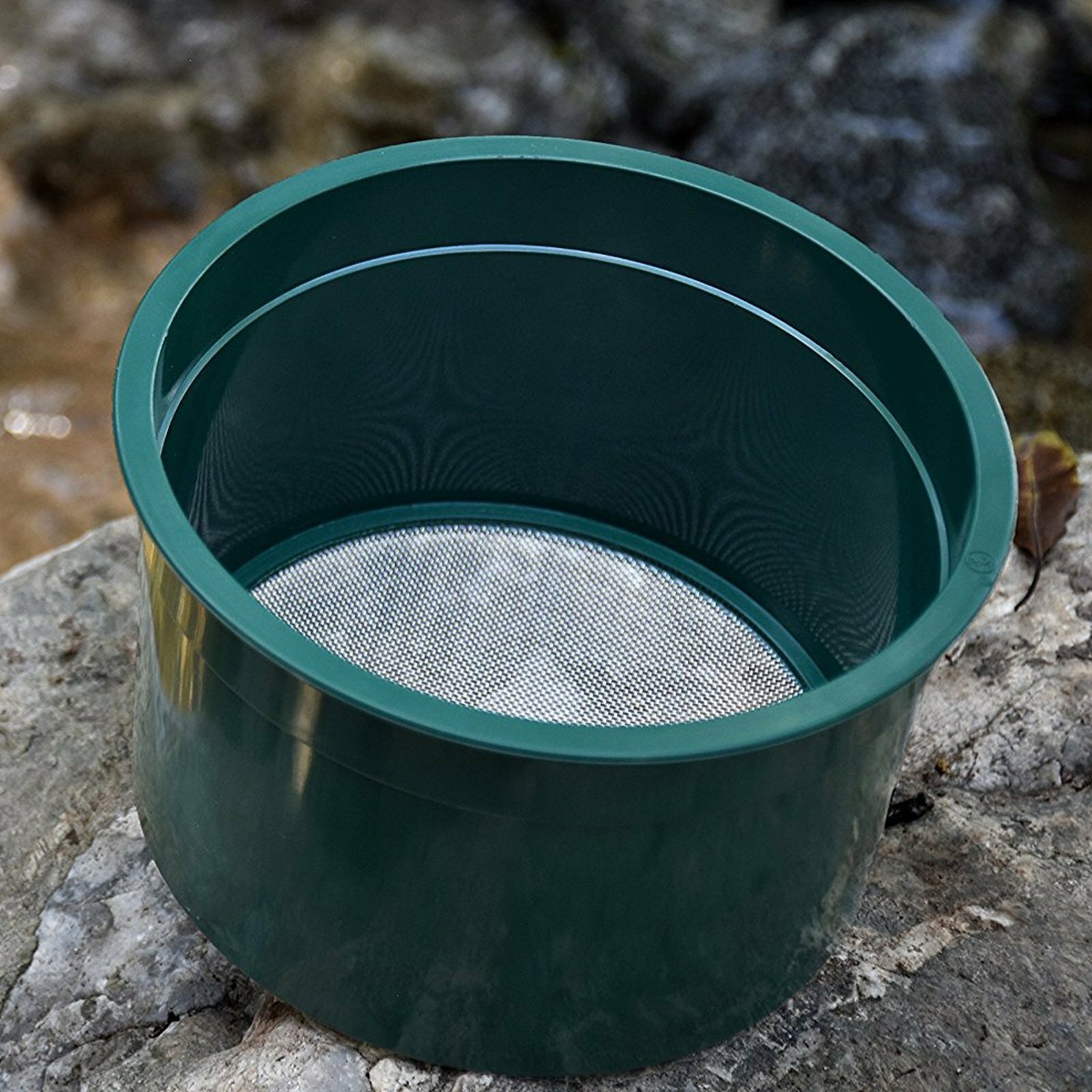 3-Piece Gold Panning Mini 6-Inch Classifier Prospect Pan Set