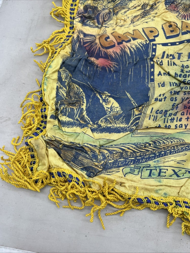 WW2 US Army Camp Barkeley Pillow Sham / Case (FF856