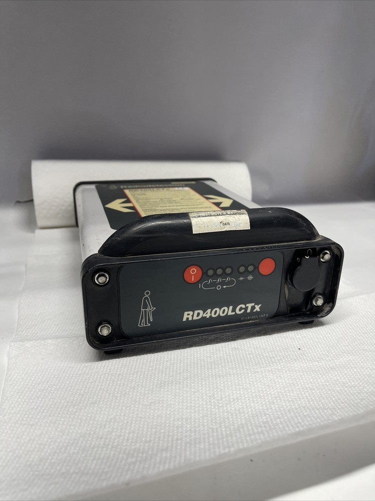 Radiodetection RD400LCTx Lightweight Compact Transmitter for Cable Pipe Locator