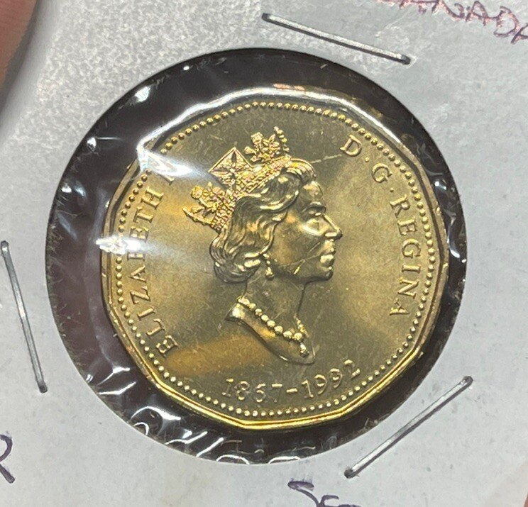 1992 Canada One Dollar Excellent BU Condition High Value
