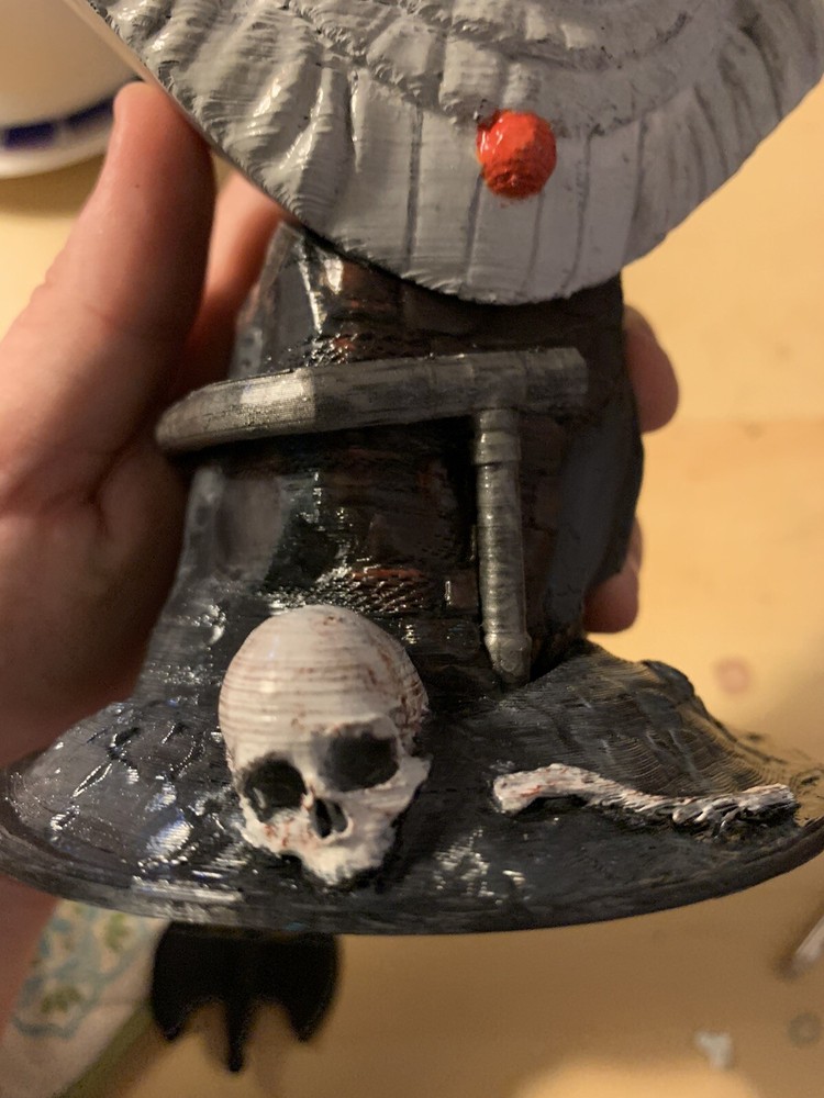 Pennywise Hand Painted 3D Print