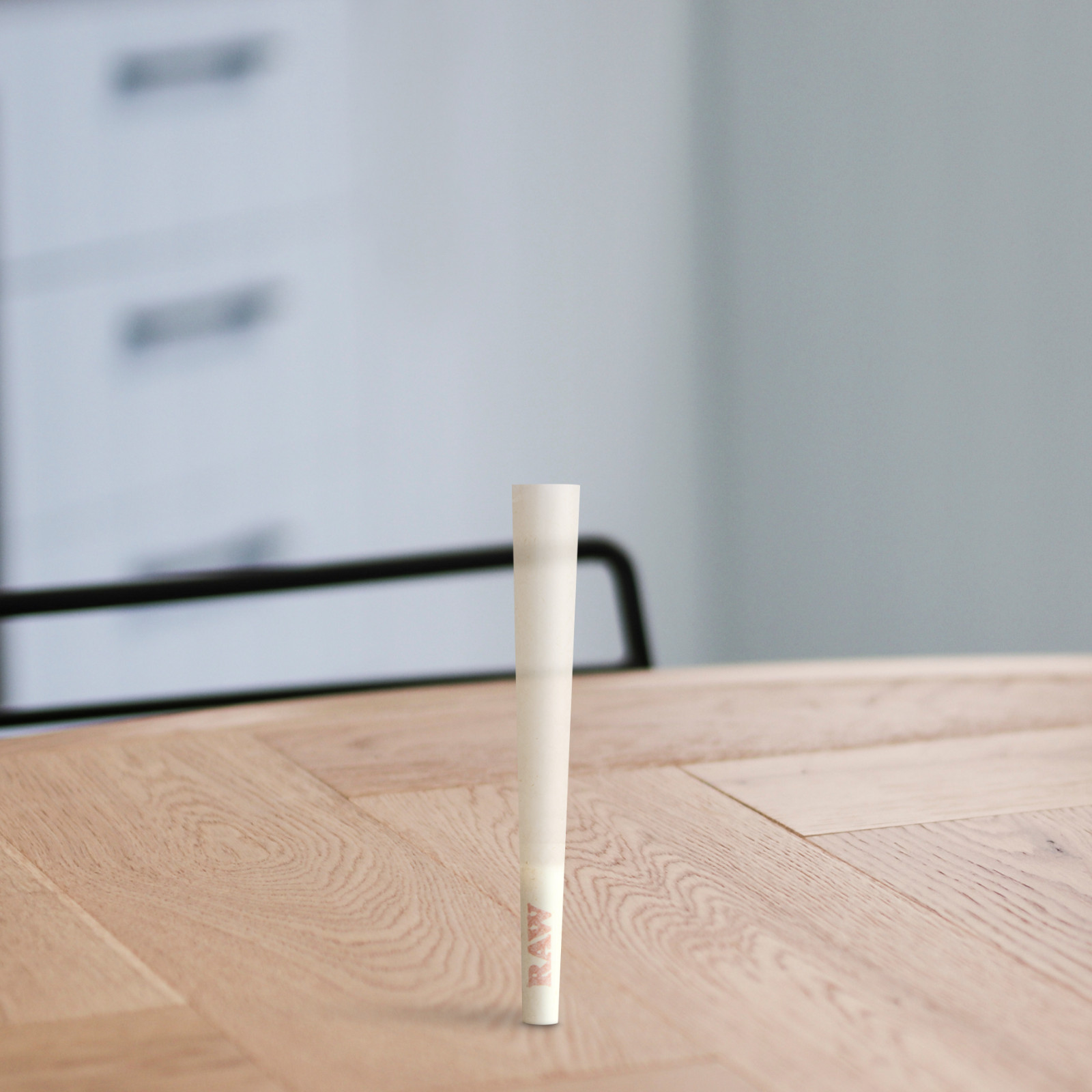 RAW Organic 1 1/4 Size Pre-Rolled Cones | 150 Pack | Slow Burning Papers