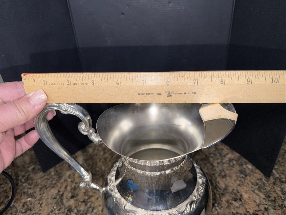 Vintage Sharidan Silver Plated Pitcher