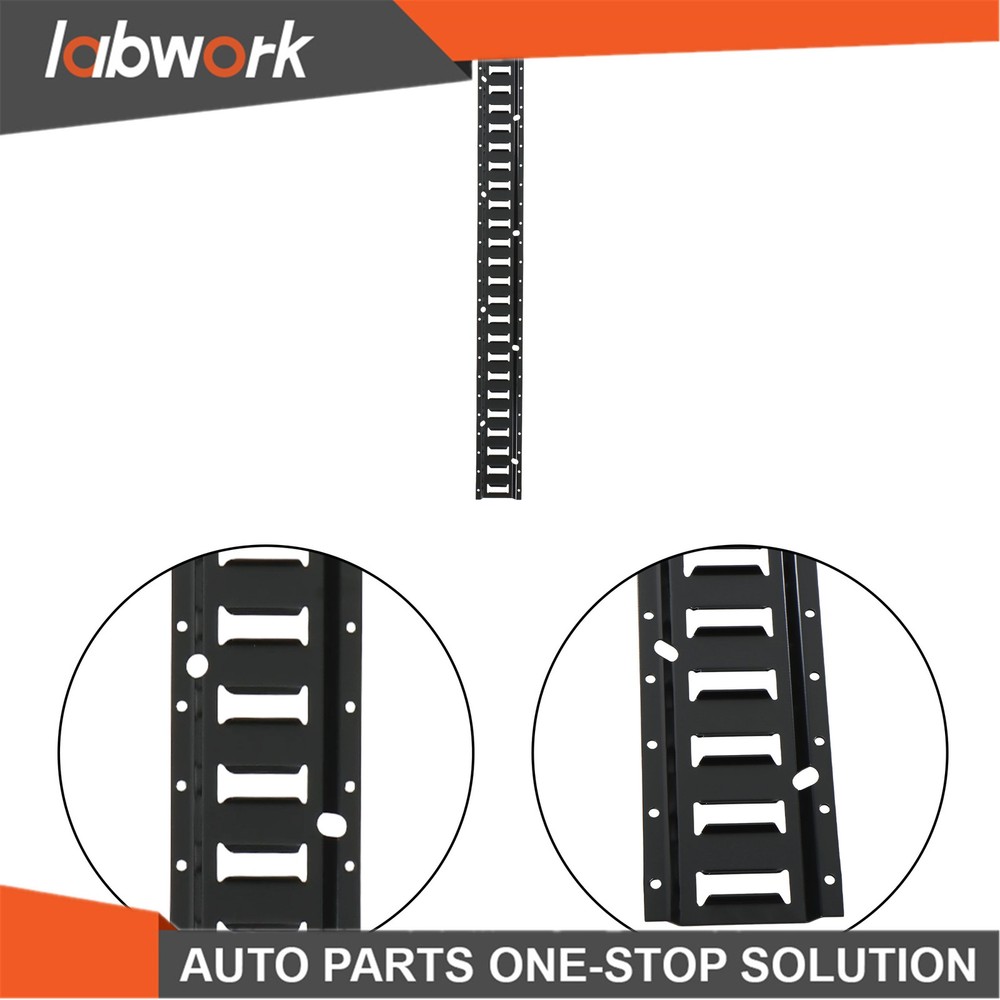 Labwork E Track Tie Down Rail Kit 8×4' E Track Rails End Caps ETrack Straps