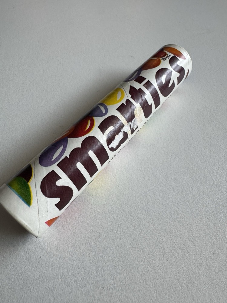 Vintage Candy Packaging Rowntree’s Smarties Candy Coated Chocolate