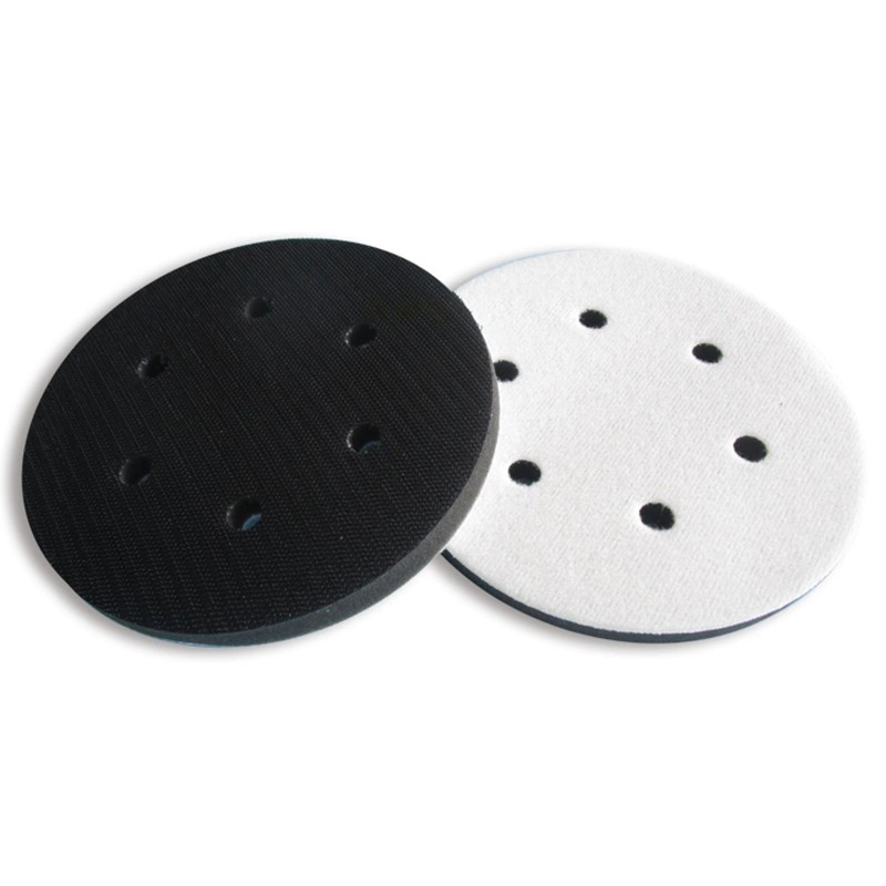 6 Inch 6 Hole Soft Foam Cushion Sponge Interface Buffer Pad For Sanding Pads