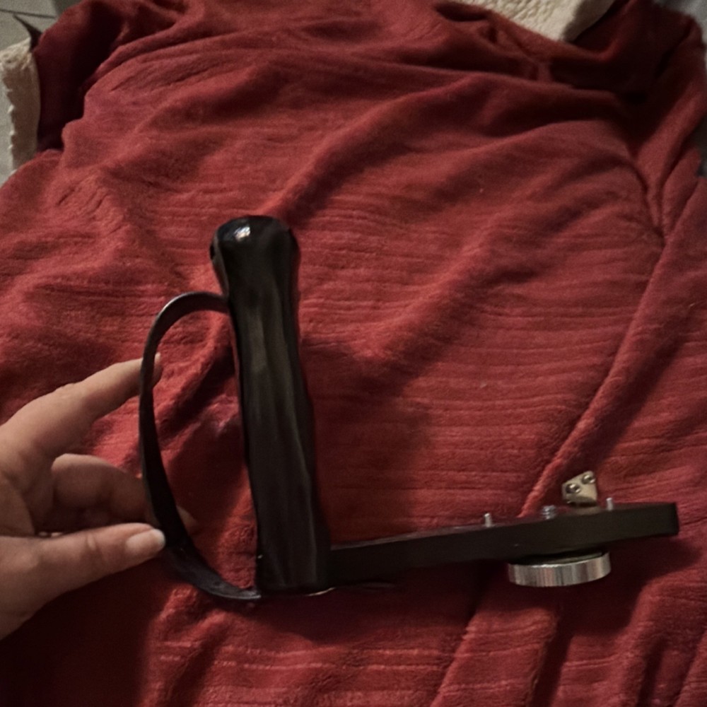 Mamiya L Bracket Camera Flash Bracket with Padded Grip