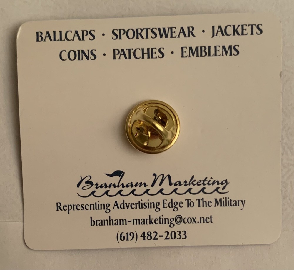 US Navy Chief ~ USN Pride Lapel Hat Pin [X]