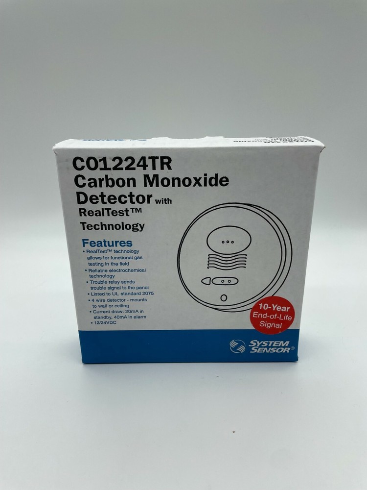 System Sensor CO1224TR - Same Day Shipping (SEALED)