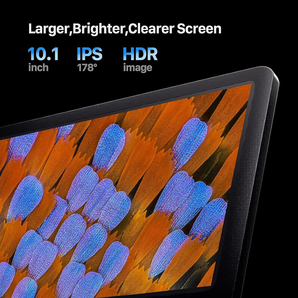 TOMLOV 10\" Digital Soldering Microscope 2000x Coin Microscope Flexibility Stand