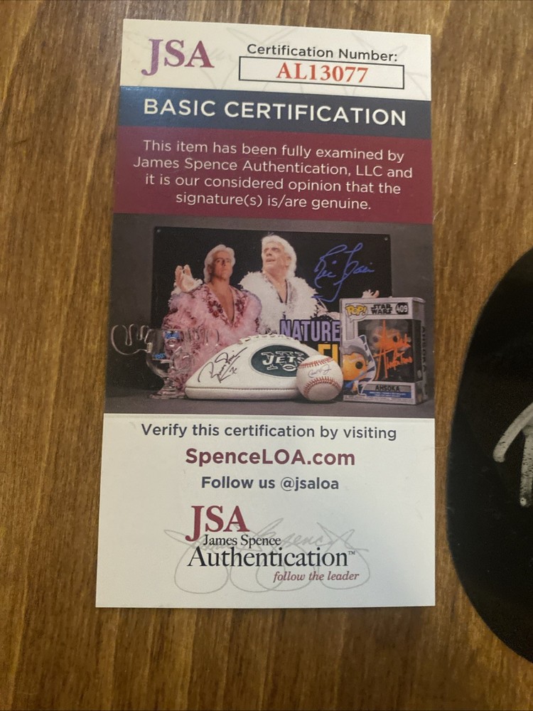 Billy Squier Signed Autographed Guitar Pick Guard JSA