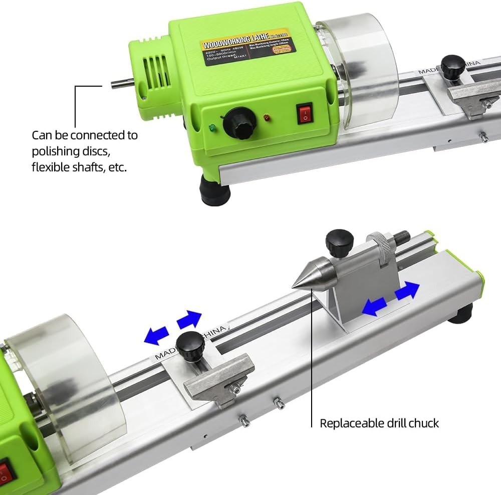 Variable Speed Mini Lathe for Small Projects