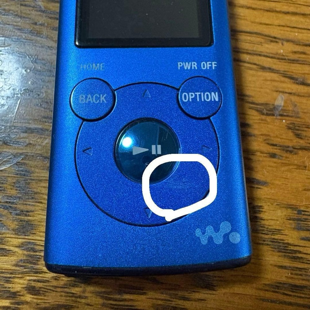Sony NW E052K 2GB Walkman Digital Player Blue Compact Portable Micro