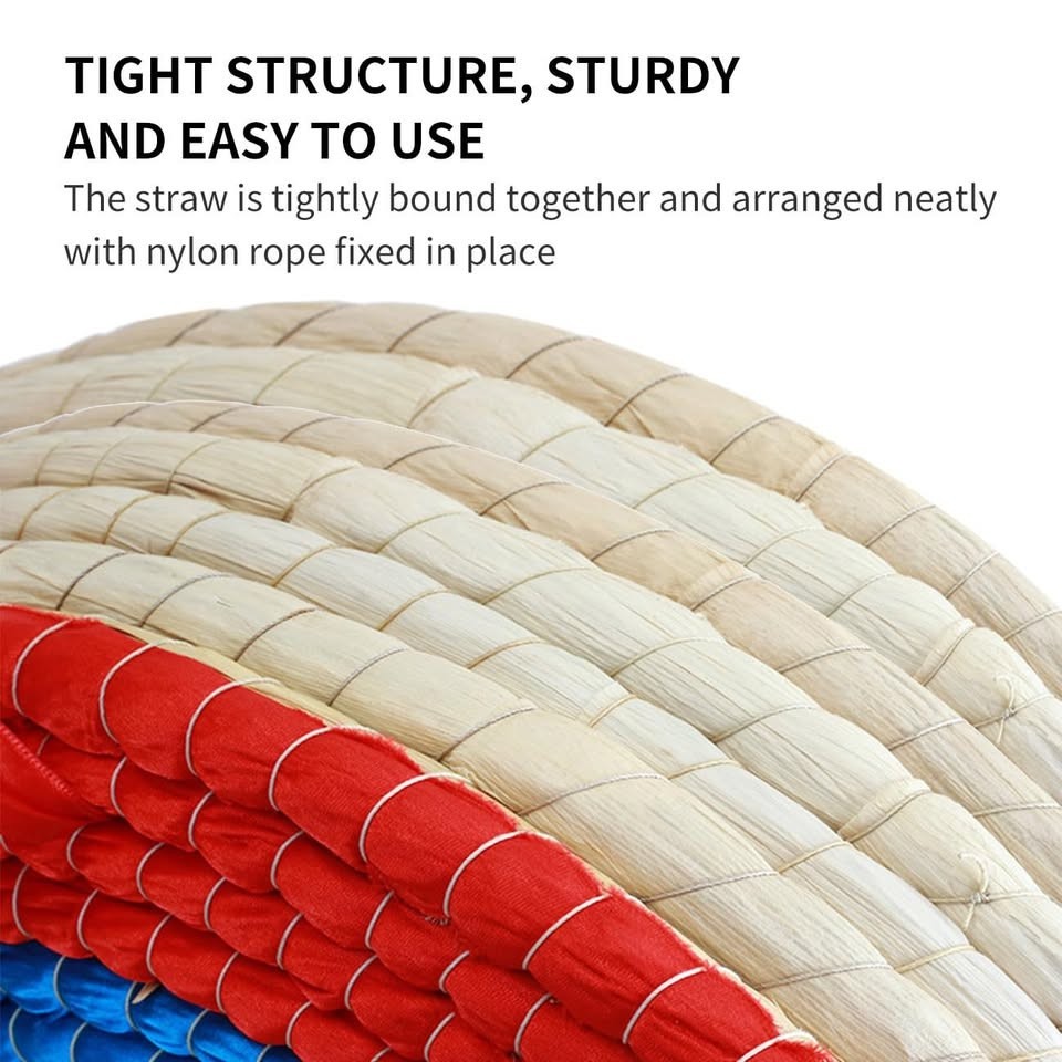 Large Traditional Hand-Made Archery Target