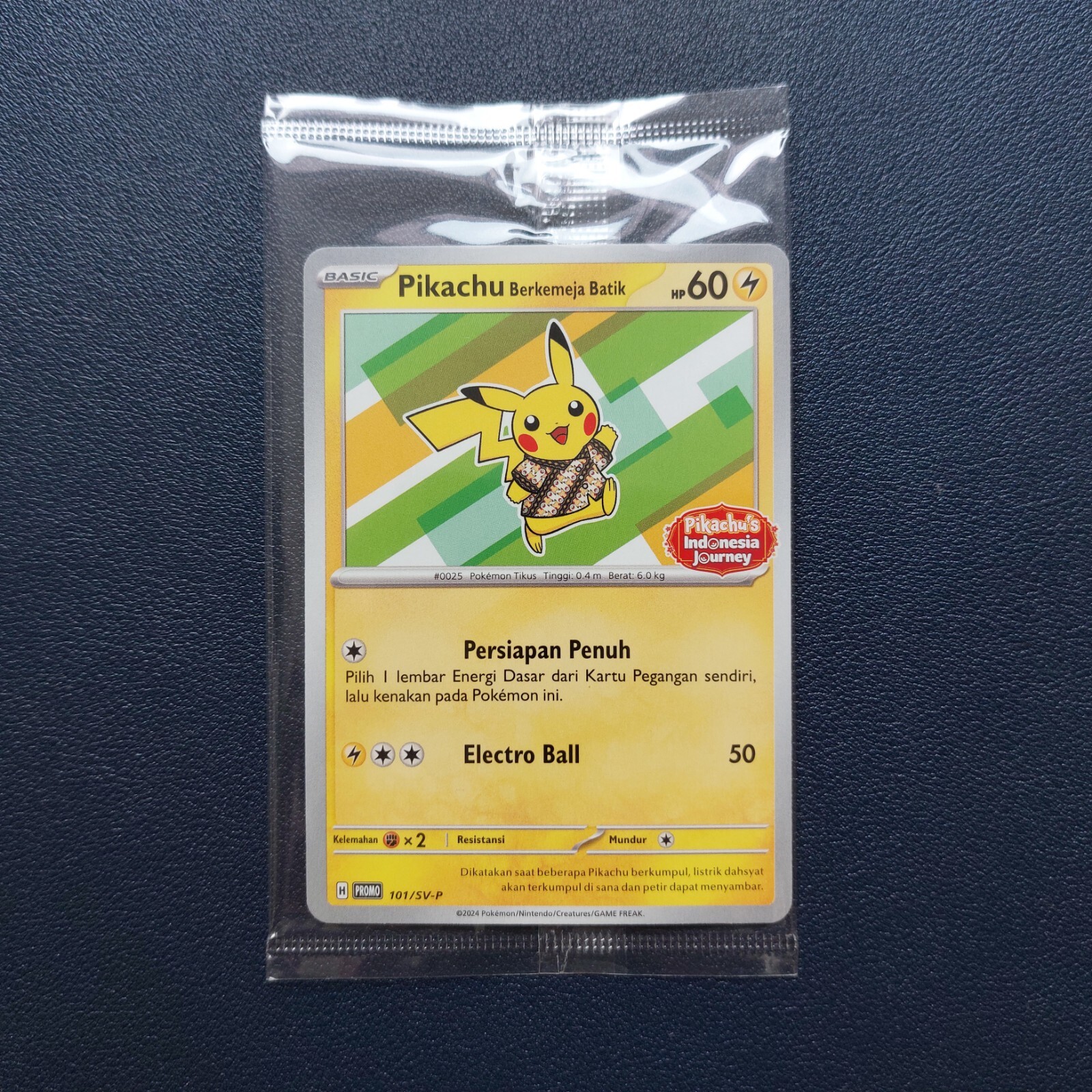 Pikachu Berkemeja Batik Set of 4 Indonesia Journey PROMO 101 154 155 190/SV-P