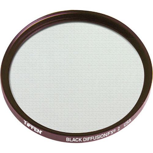 Tiffen 49BDFX2 49mm Black Diffusion 2 Filter - Slight Reduction in Contrast