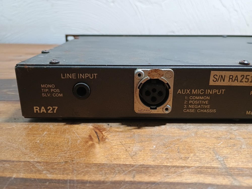Rane RA 27 Realtime Spectrum Analyzer