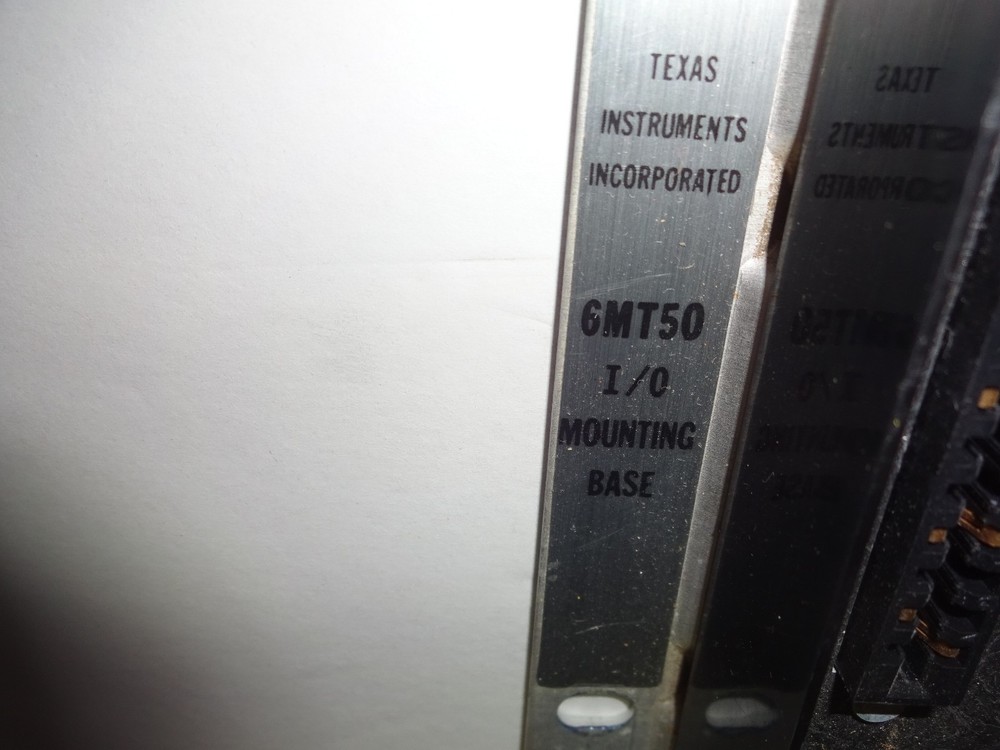 TEXAS INSTRUMENTS 6MT50 I/O MOUNTING BASE