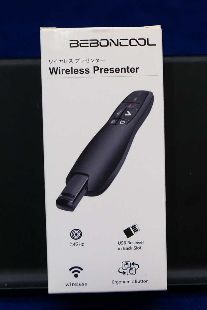 BEBONCOOL Wireless Presenter 2.4GHz USB