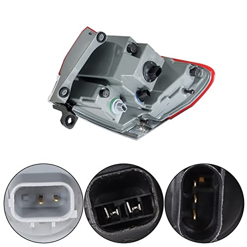 Left Side Tail Light Assembly Replacement for Cherokee 2014-2019 Outer Driver