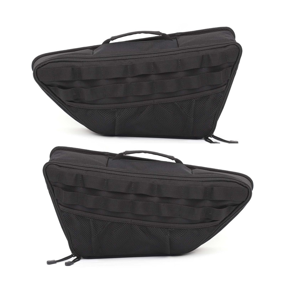 2PCS Black Tailgate Window Package Bag For Ford Kuga 2013-2020