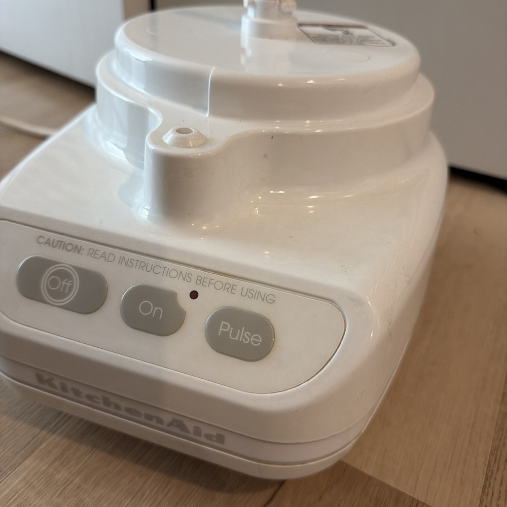 KitchenAid Food Processor KFP600WH White Base Motor Only Tested Working