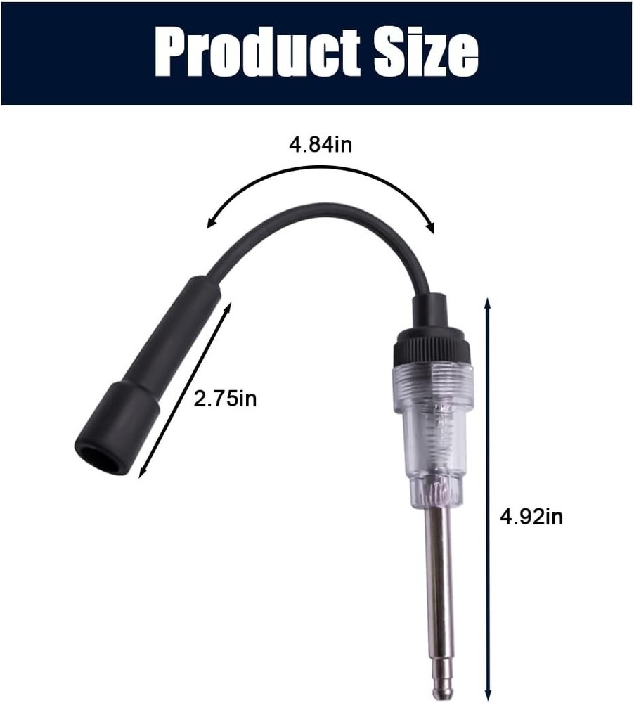 Automotive Spark Plug Tester Tool for Engine Diagnostics and Troubleshooting
