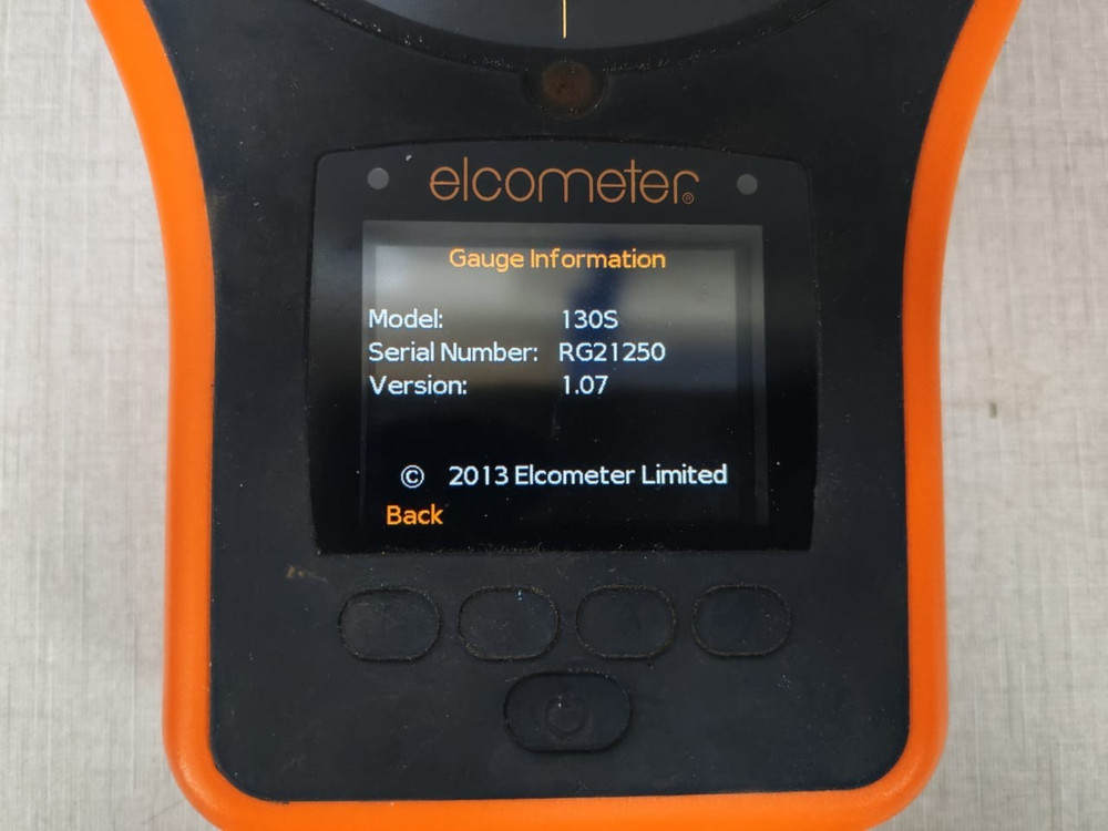 Elcometer 130S Salt Contamination Meter V.1.07