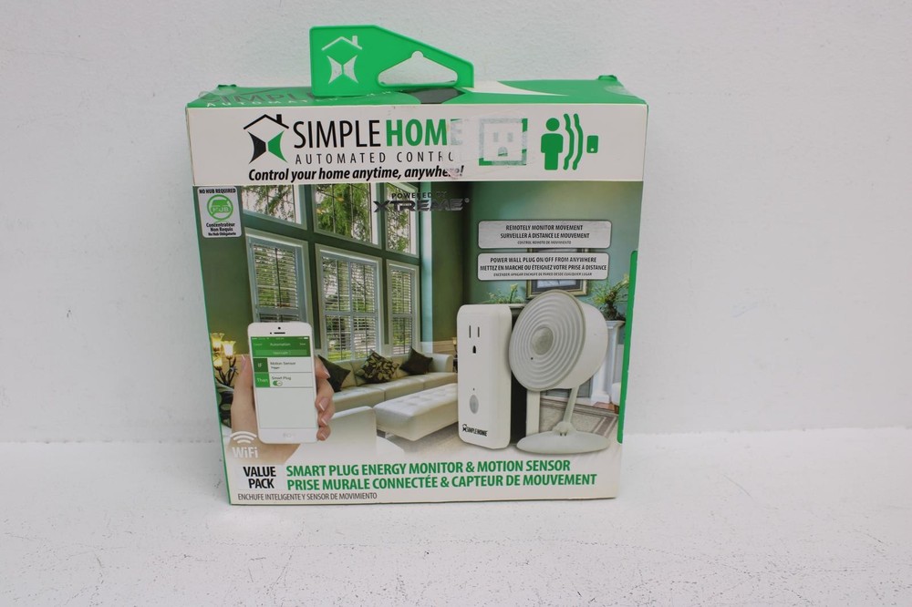 Simple Home Smart Plug And Motion Sensor Value Pack
