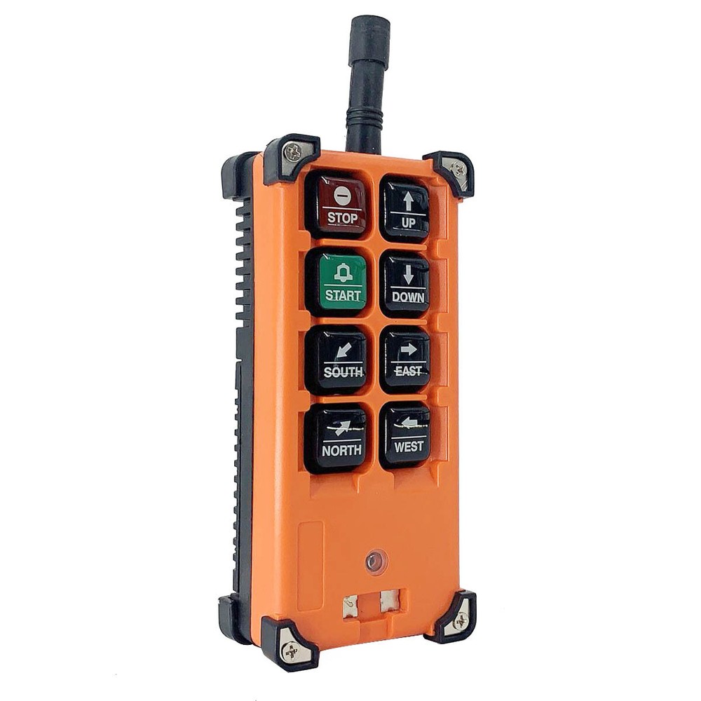 Crane Industrial Remote Control Wireless Transmitter & Receiver Hoist Switch US