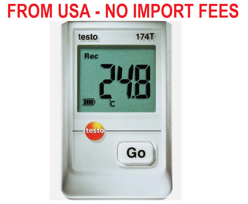 Testo 174T 1-Channel Compact Mini Temperature Data Logger (0572 1740)