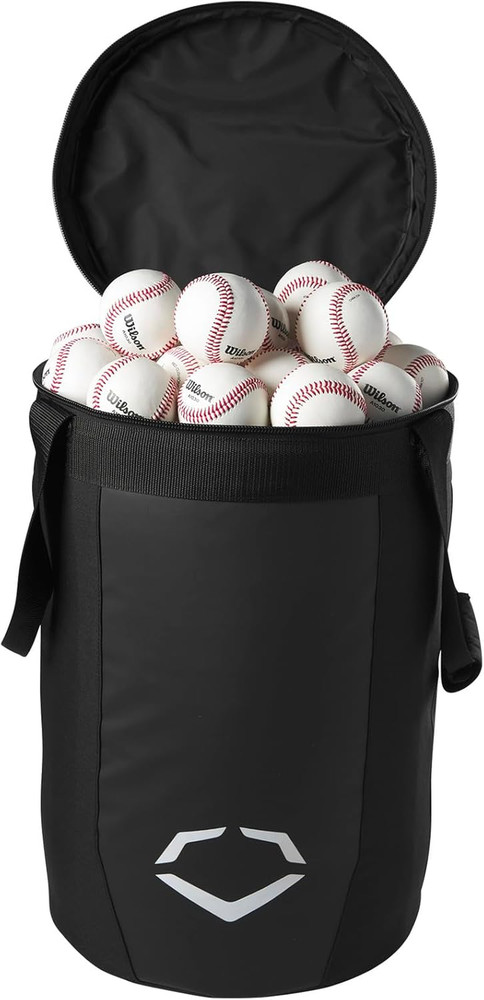 Baseball/Softball Ball Bag - Black
