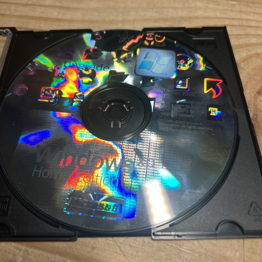 Microsoft Windows XP Home Edition 2002 Upgrade With Product Key